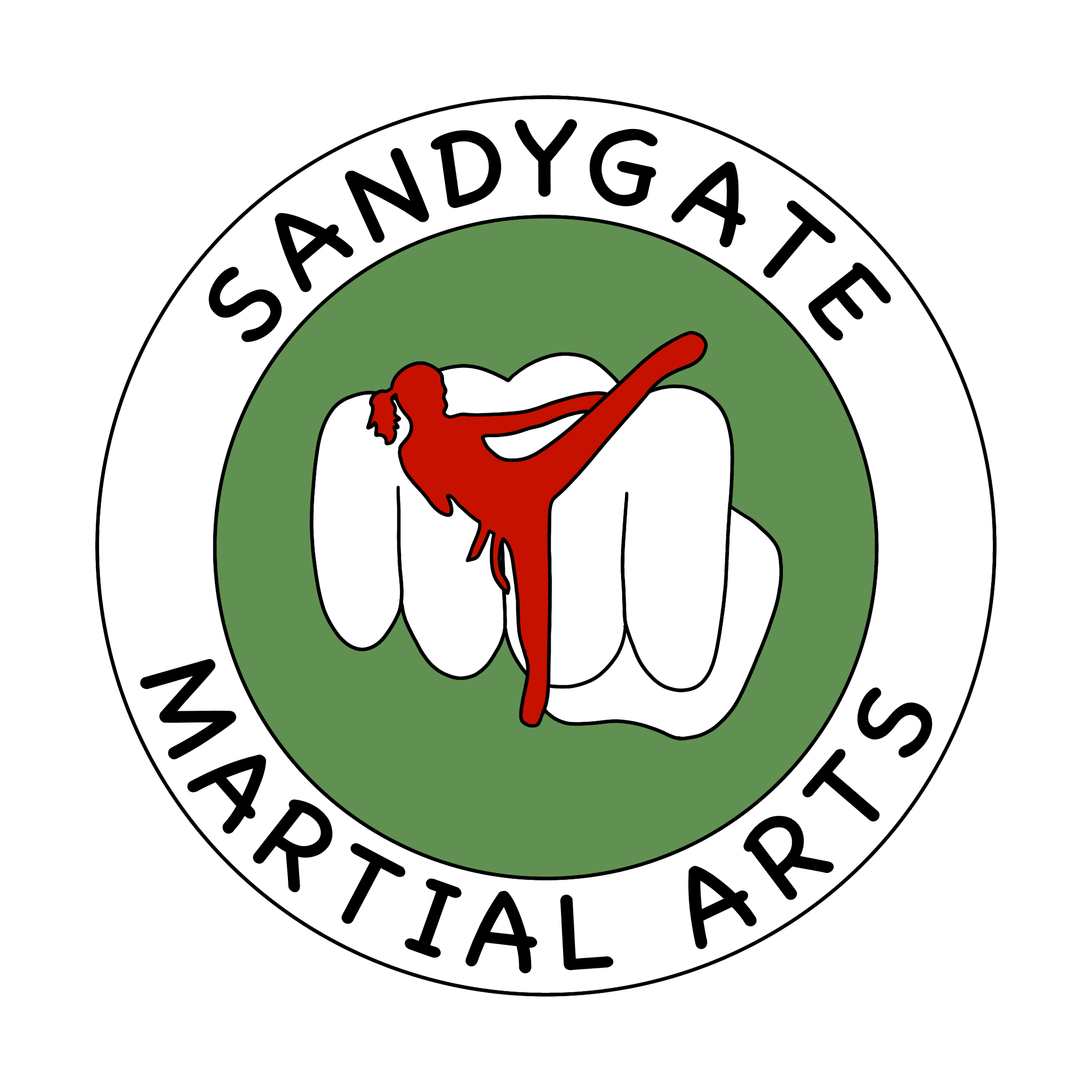 Sandygate Martial Arts Student Logo